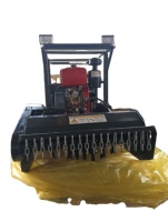 SLN Remote-Controlled Lawn Mower Uses Solid Carbon-steel Construction for Durable Heavy-duty Field Working Performance