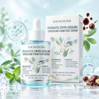 Sérum Mousse Fermenté Probiotique Cryo-Refroidissant pour les Pieds, Léger, Non Desséchant, Soin Quotidien des Pieds, OEM Marque Privée 30ml