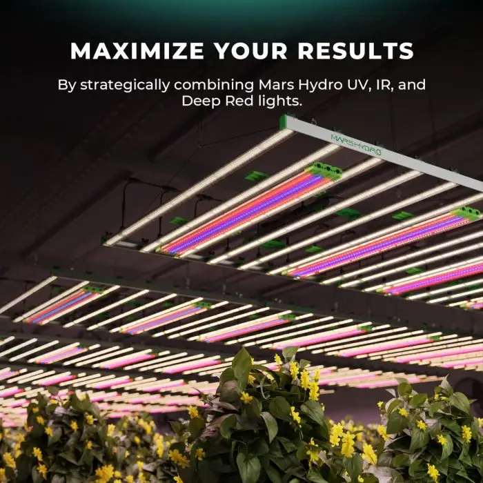 New Arrivals ADlite Series UV 27W Supplemental LED Grow Light Bar increase Yield Commercial Indoor plants UV30 UV15 Mars Hydro