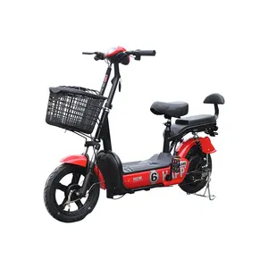 זול חשמלי מנוע אופני 2 מושבי סין mingdao מותג חשמלי אופניים סקוטר