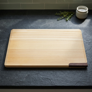 Planche à découper rectangulaire en bois antidérapante, emballage individuel - Product Image 2