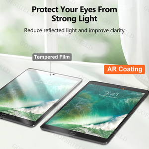 Protection d'écran anti-reflet de haute qualité AR pour <span class=keywords><strong>iPad</strong></span> <span class=keywords><strong>Pro</strong></span> 9.7/10.2/10.5 pouces, film brillant/givré, couverture complète - Product Image 2