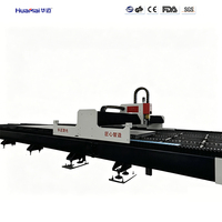Machine de découpe laser à fibre CNC à longueur personnalisable avec refroidissement par eau et support IA pour les fabricants d'acier et les grandes tôles métalliques