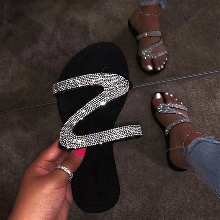 Venta al por mayor sandalias brillantes-Compre online los mejores sandalias  brillantes lotes de China sandalias brillantes a mayoristas | Alibaba.com