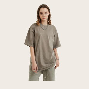 QUATU Printing on Demands 100% Cotton 250Gsm Short Sleeve Puff Print Clothing for Men High Quality T-Shirt Oversize - Product Image 3