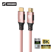 Câble vidéo HDMI 2.1 certifié haute définition 3FT 6FT 10FT 8K HDMI Kabel