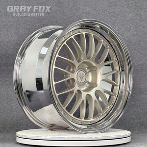 ล้อฟอร์จสีโรสโกลด์ด้านแบบกำหนดเองของ Gray Fox ขนาด 18 19 20 21 22 นิ้ว 5x112 5x120 5x114.3 สำหรับ <span class=keywords><strong>Alphard</strong></span> Cayenne BMW X5 SUV - Product Image 3