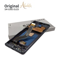 Nouvel écran OLED souple G985 Service Pack LCD pour Samsung Galaxy S20 Plus, pièces de rechange pour téléphone portable, écran LCD avec châssis assemblé