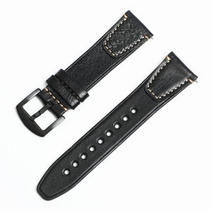 <span class=keywords><strong>Bracelet</strong></span> de montre à dégagement rapide, bracelets universels en <span class=keywords><strong>cuir</strong></span> pour hommes et femmes, <span class=keywords><strong>bracelet</strong></span> de montre en <span class=keywords><strong>cuir</strong></span>, 18mm, 20mm, 22mm, ceinture de remplacement - Product Image 2