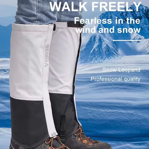 Polainas Tácticas Impermeables para Exteriores, Cubiertas de Nailon con Capacidad de 1L para Botas de Nieve, para Caminar, Senderismo, Viajes Informales, Bolsa para <span class=keywords><strong>Barbacoas</strong></span> - Product Image 1