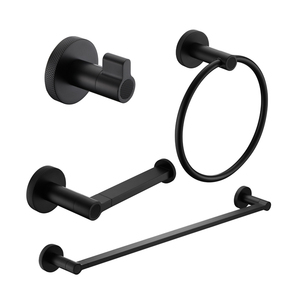 OLANG in ottone Hotel <span class=keywords><strong>nero</strong></span> di lusso accessori per <span class=keywords><strong>bagno</strong></span> Set di carta igienica - Product Image 2