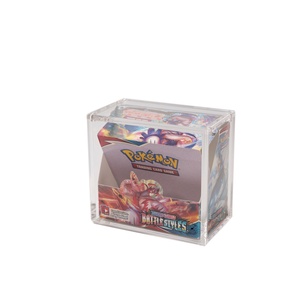 Caja de Acrílico Transparente Personalizada de Fábrica, Resistente a los Rayos UV, Apilable, para Cartas Pokémon - Product Image 5