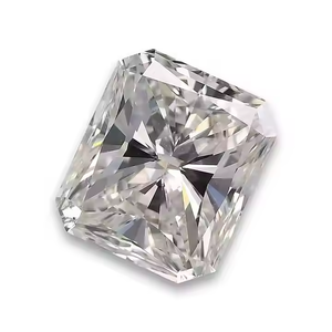 IGI certifié VS1 clarté coupe rayonnante laboratoire cultivé bague en diamant classique romantique bijoux cadeau pour les femmes F couleur CVD pierre montage - Product Image 2
