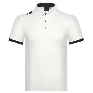 Benutzerdefinierte Polyester Männer Golf Hemd, Quick Dry Golf Polo-Shirt, Kurzarm OEM Sportswear