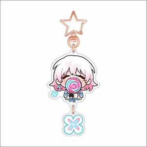 Honkai Star Rail portachiavi Anime versione Q carino <span class=keywords><strong>marzo</strong></span> 7th portachiavi uomo <span class=keywords><strong>donna</strong></span> Kawaii figura acrilico fiocco di neve portachiavi ciondolo regalo - Product Image 6