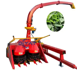 Grass Silage Harvester Green Corn Straw Cutting Machine/industry Forage Harvester Design Harvester Wheat Reaper Binder Machine
