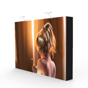 Khung Mô-đun Bằng Vải Căng Thẳng Di Động Thẳng Tùy Chỉnh Khung Phông Nền Chụp Ảnh Treo Tường Hộp Đèn Quảng Cáo - Product Image 5