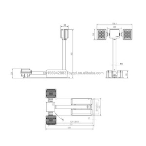 Đèn <span class=keywords><strong>LED</strong></span> 3.5M 4*120W tích hợp đèn pha/đèn chiếu sáng, cột thu phát tín hiệu dạng ống kính, đèn báo hiệu gấp gọn cao cấp dùng cho ô tô, chiếu sáng ban đêm khẩn cấp - Product Image 6