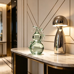 Adorno de Calabaza de Resina Transparente, que Atrae la Felicidad y la Prosperidad, con Enredaderas Entrelazadas para Decoración del Hogar y Regalos - Product Image 4