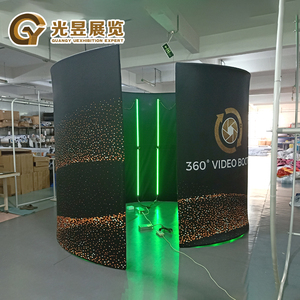 Anpassbare LED-360-Fotobox-Hintergrundumhausung 360-Videobox-Spannhintergrund-Gehäuse - Product Image 3