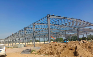 Edificio con Struttura in Acciaio ad Alta Resistenza, Magazzino Prefabbricato, Soluzione Edilizia Sicura - Product Image 3