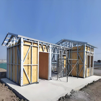 Grande maison de luxe de deux étages avec meubles à l'intérieur Maison modulaire préfabriquée en béton préfabriqué