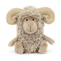 Peluches Jellyy Catt, animaux en peluche moutons pour adultes, moutons Ramsley mignons, jouets doux, poupées en peluche de haute qualité pour cadeau d'anniversaire