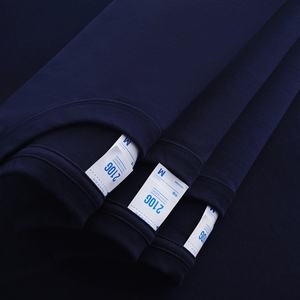 เสื้อยืดวินเทจทรงตรง 210 กรัม ผ้าคอตตอนเนื้อหนา 40 เส้น แขนสั้น สีคราม คอกลม สำหรับผู้ชาย ของแท้ - Product Image 5