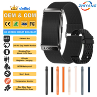 Pulsera Inteligente DS07, Monitor de Ritmo Cardíaco, Monitor de Actividad Física, Temperatura Corporal, Banda Inteligente para Llamadas BT, Modo Deportivo