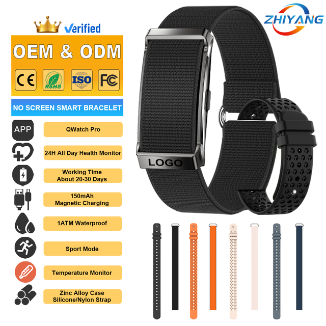 DS07 Health Smart Bracelets Heart Rate Tracker Wristband Fitness Tracker Body Temperature Smart Band for BT Call Sport Mode