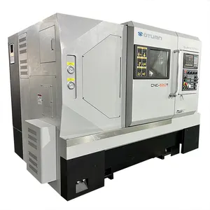 China Famous Brand Heavy Duty Fifth Axis CNC Lathe Machine New Condition Single Spindle Fanuc Control System Turning Center