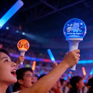 Barra de Luz para Conciertos, Acrílico, Logotipo Personalizado, Material de PC, Accesorios para Animar Fiestas, Potenciador de Ambiente para Eventos - Product Image 2