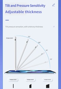 ปากกาสไตลัส iPad รุ่นใหม่ 603 อัปเกรดพร้อมปุ่มเปิด/ปิด ระบบป้องกันการสัมผัสโดยฝ่ามือ รองรับการเอียง ชาร์จเร็ว ไฟ LED แม่เหล็ก รุ่นปี 2018-2026 ของแท้จากโรงงาน - Product Image 3
