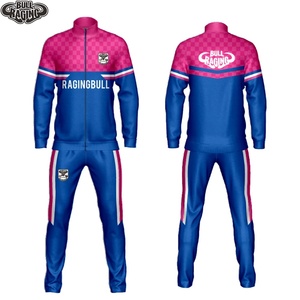 Chándal deportivo de sublimación de poliéster <span class=keywords><strong>3x</strong></span> personalizable, traje de entrenamiento físico ecológico para equipo para deportes de verano e invierno - Product Image 6
