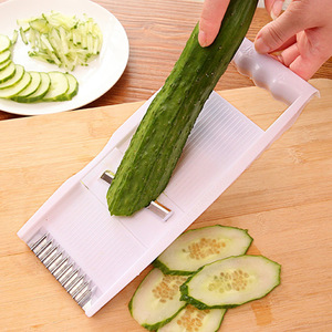 Vegetable Cutter 4-Piece Set Multi Functional Slicer Grater For Kitchen Vegetable Processing Plastic Stainless Steel - Product Image 3