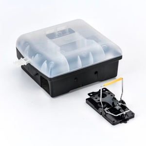 สถานีวางเหยื่อกันน้ำสำหรับหนู แบบใส ทนทานต่อสภาพอากาศ ป้องกันสัตว์ฟันแทะ - ดักหนูแบบเป็นมิตรกับสิ่งแวดล้อม ทางเข้าสองทาง สำหรับเหยื่อแบบก้อน - Product Image 2