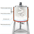 Machine de pasteurisation de lait de chamelle miel yaourt ketchup 30L 50L 75L 100L acier inoxydable pour le traitement de jus de fruits purée