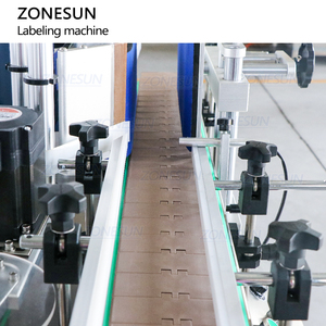 Máy Dán Nhãn Chai Lọ Thủy Tinh ZONESUN, ZS-TB150 Dán Nhãn Chai Nước Uống Tự Động Cho Chai Tròn - Product Image 3