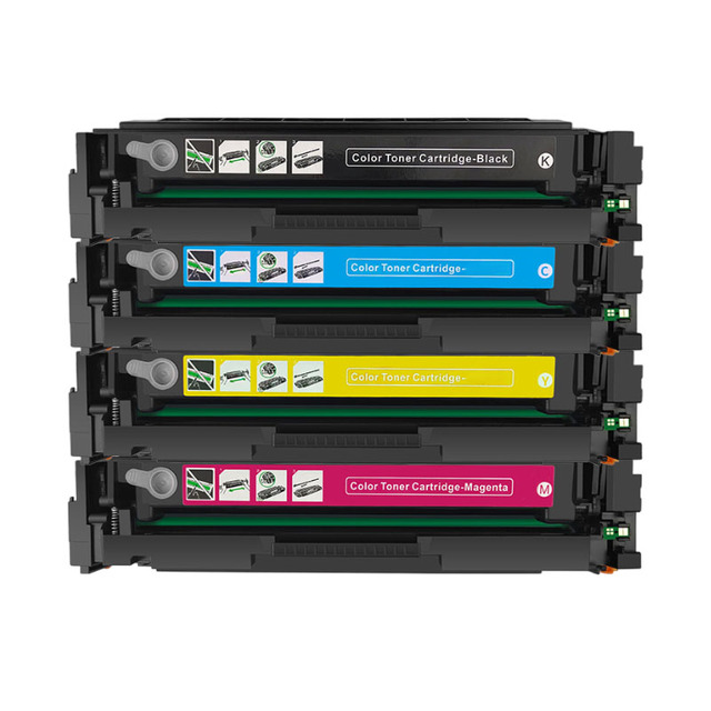 TTD New Compatible Toner Cartridge H-CC530A/531A/532A/533A for Use in HP Color LaserJet CP2020/2024/2025/2026/2027/2024n/2024dn