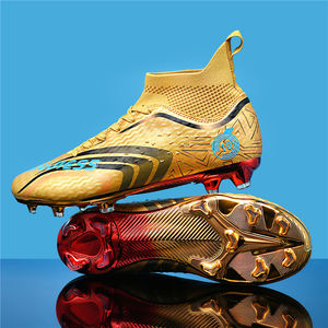 Chaussures de football rétro antidérapantes pour hommes de haute qualité 2025, en maille, pour l'été, l'automne et l'<span class=keywords><strong>hiver</strong></span>, chaussures de sport d'extérieur, <span class=keywords><strong>crampons</strong></span> - Product Image 3