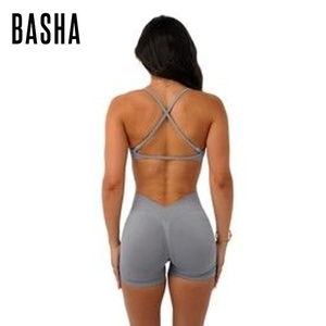 Der Hochelastische Polyamid-Stoff Bietet dem Cross-Back Sport-BH Fitnessunterstützung und Bequeme Aktivitäten beim Trainieren für Frauen - Product Image 6