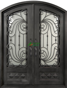 <span class=keywords><strong>Puerta</strong></span> <span class=keywords><strong>de</strong></span> Hierro <span class=keywords><strong>de</strong></span> Fabricante Chino a Bajo Precio, <span class=keywords><strong>Puerta</strong></span> Metálica <span class=keywords><strong>de</strong></span> Hierro Forjado <span class=keywords><strong>de</strong></span> Alta Calidad con <span class=keywords><strong>Pequeña</strong></span> <span class=keywords><strong>Puerta</strong></span> <span class=keywords><strong>de</strong></span> Vidrio para el Hogar - Product Image 4