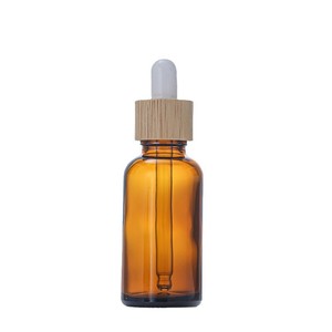 Bouteille compte-gouttes en verre ambré pour cosmétiques, conteneur de sérum, flacon échantillon rechargeable, emballage personnalisé, marque privée OEM MLM - Product Image 3