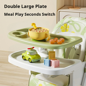 Nueva <span class=keywords><strong>Mesa</strong></span> de Comedor Plegable para Bebés, Ajustable, Convertible, Portátil, 3 en 1, Diseño Moderno - Product Image 2