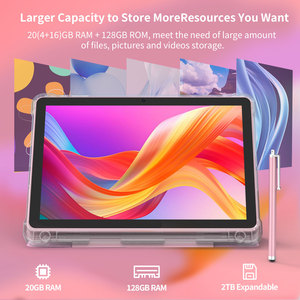 Tablette portable G+G 10 pouces double SIM 4G Android 16 20 Go RAM 128 Go ROM 6000 mAh Wi-Fi 5G Octa Core - Product Image 2