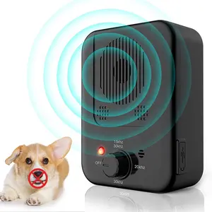 Dispositif de contrôle anti-aboiement par ultrasons à 3 niveaux réglables pour empêcher le chien d'aboyer Dispositif anti-aboiement personnalisé rechargeable