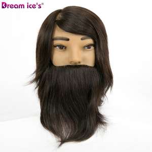 <span class=keywords><strong>Tête</strong></span> de mannequin d'entraînement pour homme DREAM.ICE, 100% <span class=keywords><strong>cheveux</strong></span> humains chinois, <span class=keywords><strong>cheveux</strong></span> <span class=keywords><strong>afro</strong></span>, coupe de <span class=keywords><strong>cheveux</strong></span>, coiffure, cosmétologie, 35 cm, 220% de tissage de <span class=keywords><strong>cheveux</strong></span> - Product Image 6