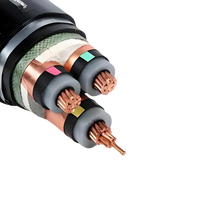 Câble d'alimentation 0,6/1KV WDZ-YJY XLPE gainé de polyéthylène réticulé multiconducteur, isolé, sans halogène, à faible émission de fumée et ignifuge