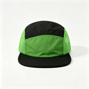 Gorra de Lona de 5 Paneles para Hombre, Dos Tonos, Secado Rápido, Transpirable, Ligera, para Correr, Ciclismo, Senderismo, Deporte al Aire Libre, con Logotipo Personalizado - Product Image 2