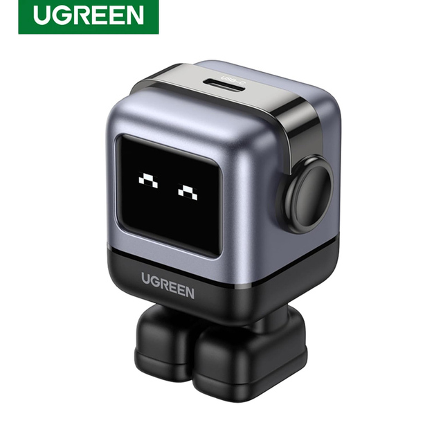 UGREEN RG 30W USB C Charger Nexode Robot GaN Fast Charging Charger Block Compact Wall Charger Power Adapter for iPhone 17 16 15